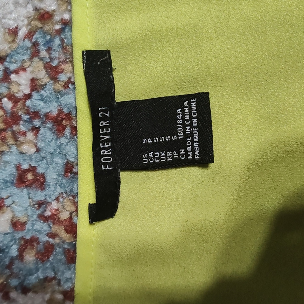 Forever 21 Yellow High Low Sleeveless Shirt - Picture 2 of 8
